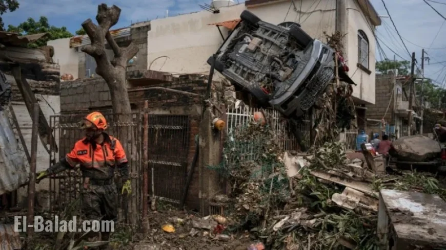 Mexico’s Torrential Rains: Death Toll Reaches 64 Amid Expanding Search