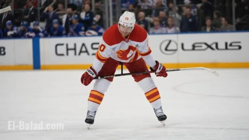 Jonathan Huberdeau Returns to Skating, May Join Flames on Road Trip