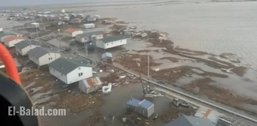 Typhoon Devastates Alaska Villages in Unprecedented Storm Recovery Effort