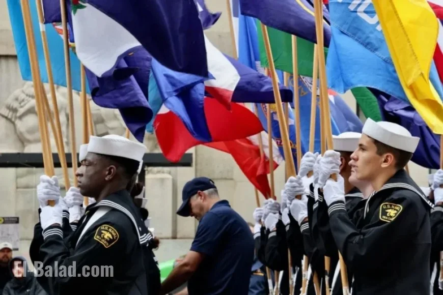 Philly Parade Celebrates 250 Years of U.S. Navy, Marines Despite Rain