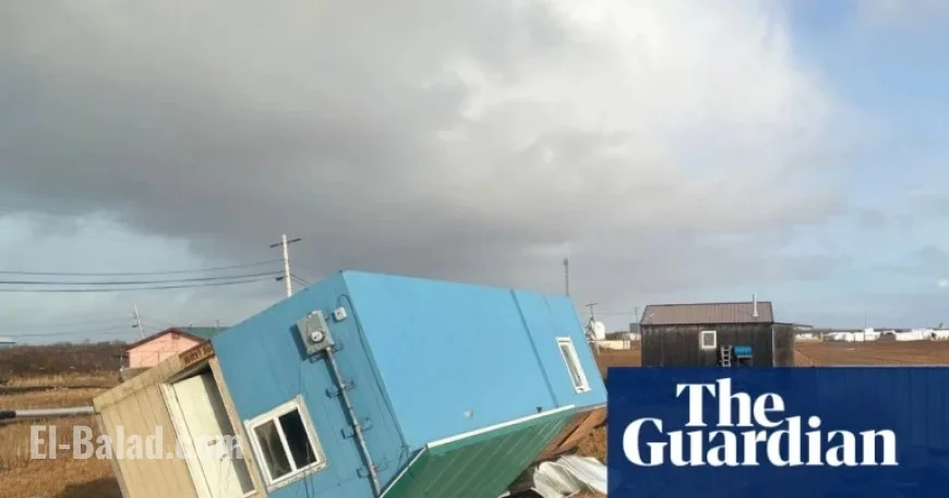 Typhoon Remnants Displace Over 1,500 in Alaskan Villages