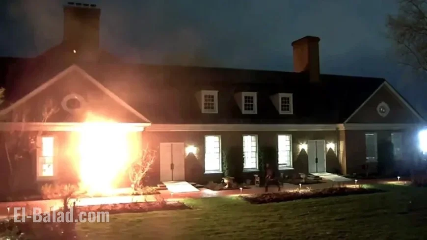 Molotov Cocktail Attack Targets Pennsylvania Governor’s Residence in Shocking Video
