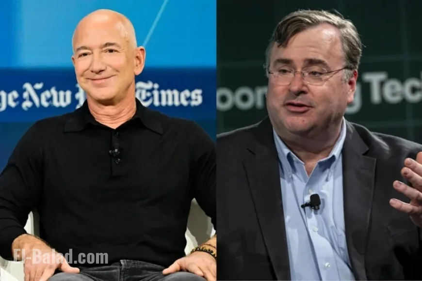 Billionaires Bezos and Hoffman Reject Work-Life Balance, Endorse Constant Work for Success
