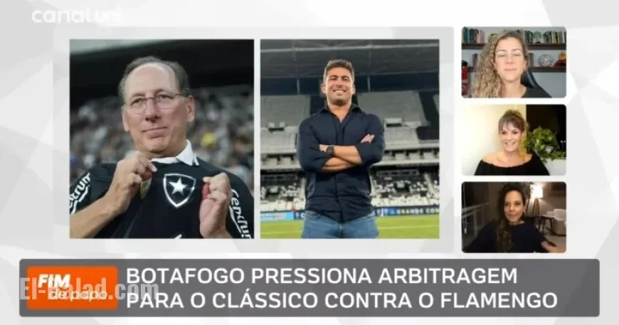Commentator Criticizes Botafogo for Using Good Game to Monitor Flamengo Match
