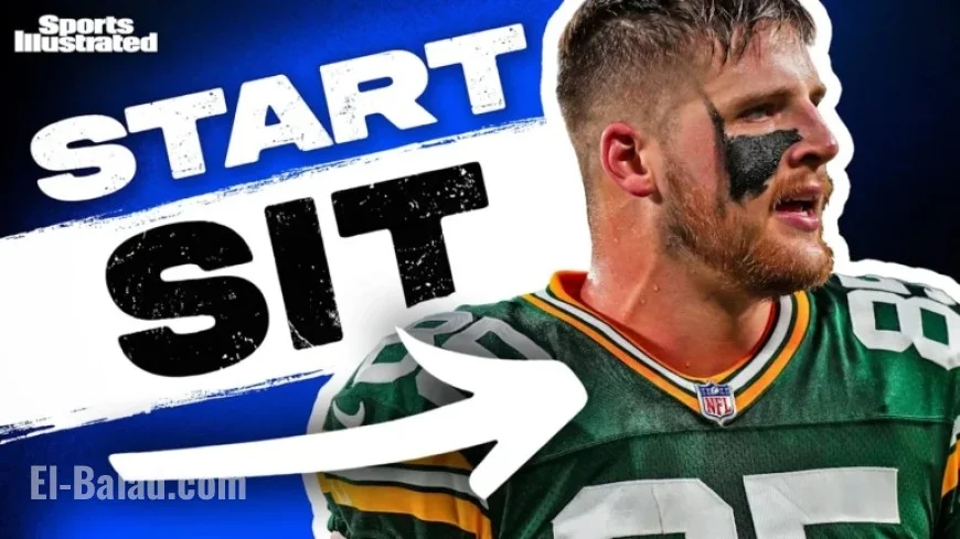 Fantasy Football Week 7: Tight End Start and Sit Guide