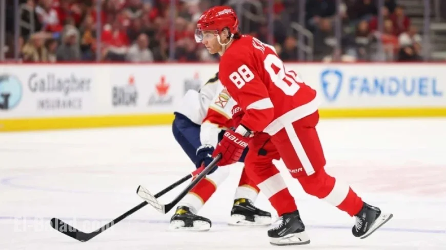 Red Wings, Kane Seek Victory Against Panthers in NHL Clash