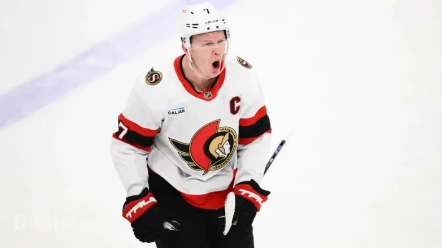 Senators Captain Brady Tkachuk Seeks Second Opinion for Hand Injury
