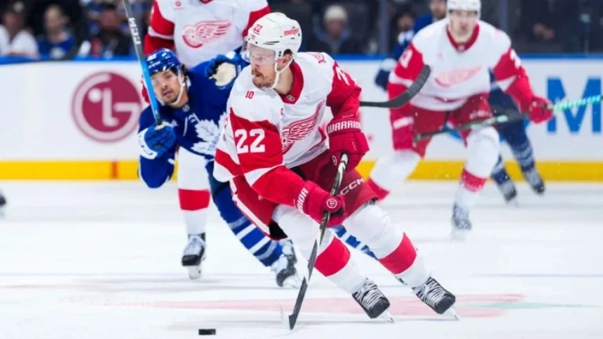 Red Wings Rally Late, Overcome Maple Leafs with Appleton’s Clutch Goal