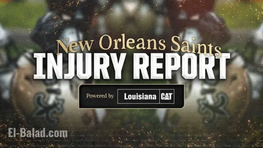 Saints Release Week 7 Injury Report for Chicago Bears Matchup