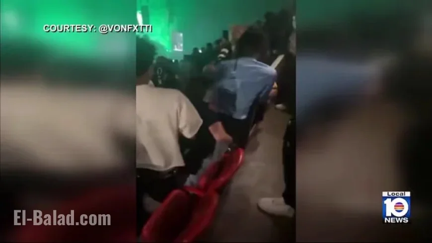 Cops and Suspect Tumble 15 Rows During Arrest at NBA YoungBoy Concert