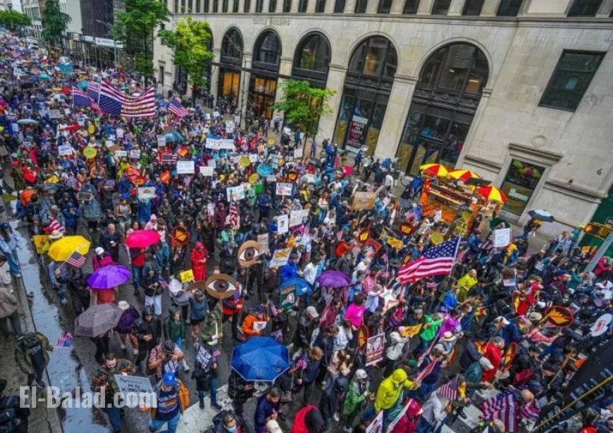 Protesters Rally in NYC for Anti-Trump ‘No Kings Day’ on Saturday