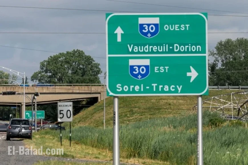 Longueuil: Traffic Disruptions and Contraflow on A30 This Friday