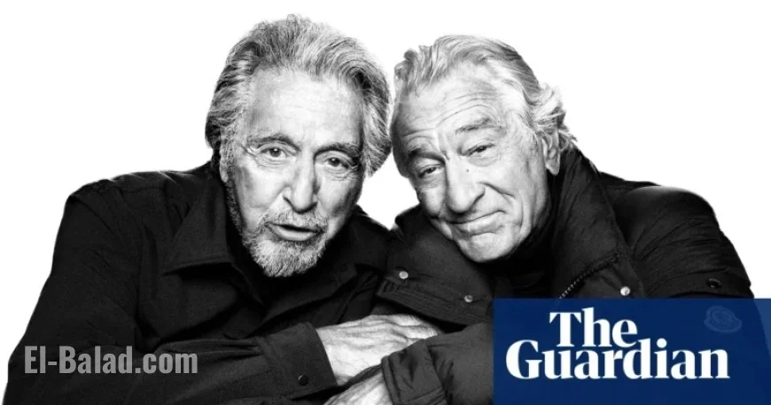Al Pacino and Robert De Niro Promote New Puffer Jacket Collection