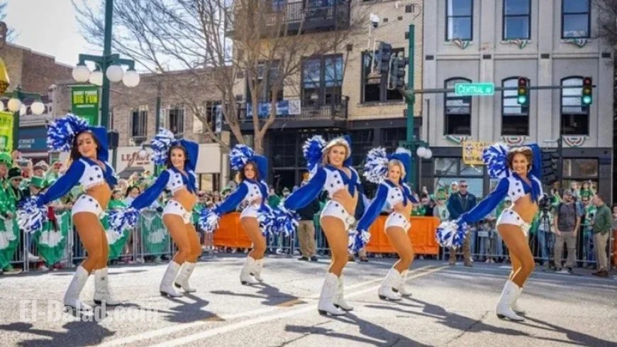 Dallas Cowboys Cheerleaders to Shine at Hot Springs St. Patrick’s Parade
