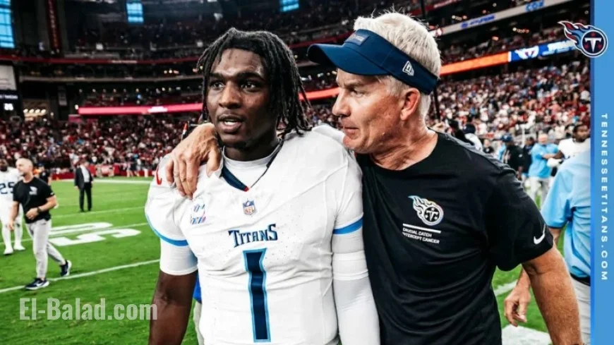 Titans QB Cam Ward Urges Team to Unite Behind Interim Coach McCoy for Victory