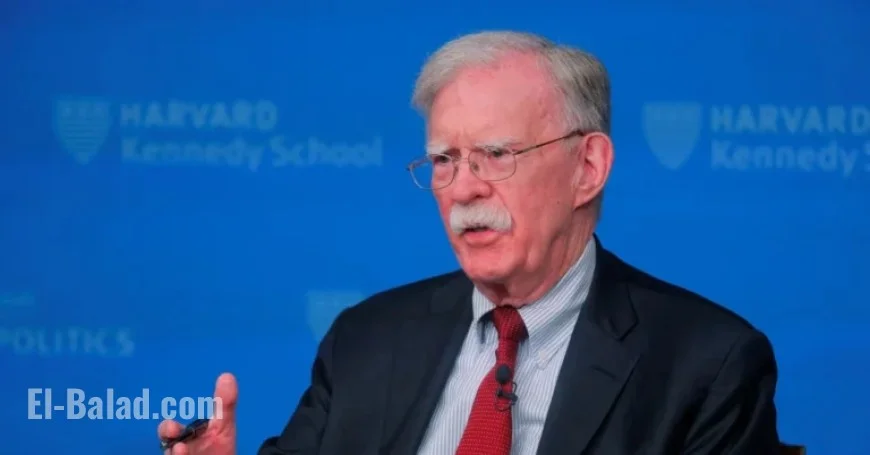 Justice Department to Indict Former National Security Adviser Bolton, Source Reports