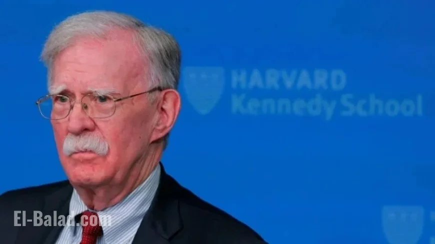 John Bolton, Trump’s Ex-National Security Adviser, Indicted