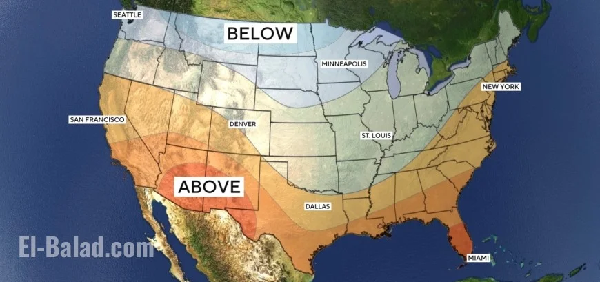 NOAA’s New Winter Forecast for the U.S.: Warmer, Drier South; Wetter North as La Niña Shapes Dec–Feb 2025–26