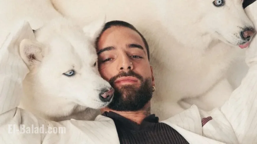 Maluma Features with His Dogs in Dogue: “They Choose Us”