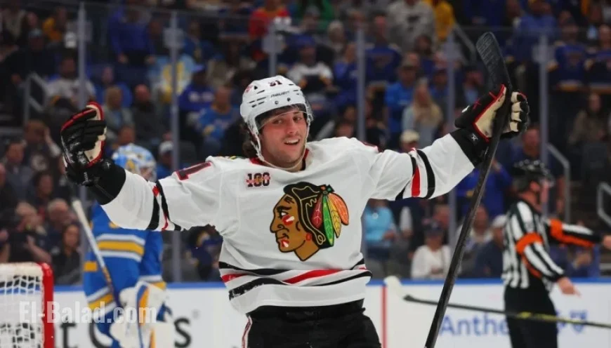 Blackhawks Dominate Blues, Showcasing Renewed Confidence