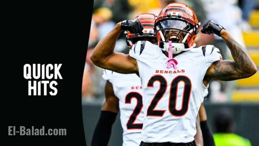 Bengals CB DJ Turner II Elevates Game to Elite Level