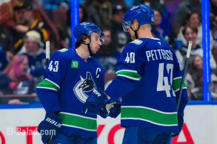 Canucks President Discusses Pettersson’s Goals and Hughes’ Future