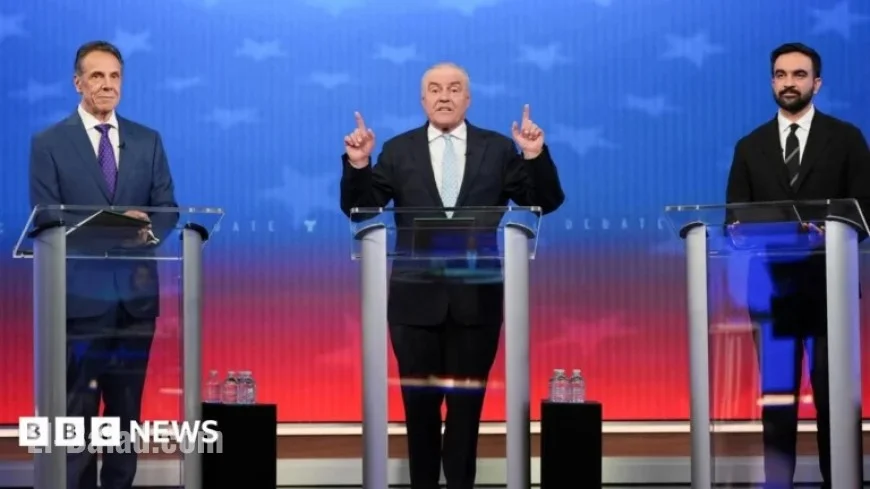 Mamdani Faces Off with Cuomo in NYC Mayoral Debate