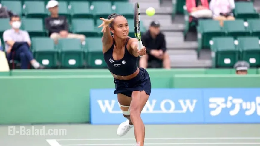 Fernandez Defeats Galfi in Straight Sets at Japan Open