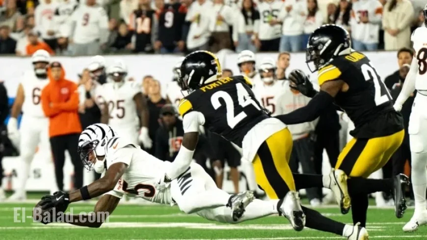 Steelers’ Joey Porter Jr Avoids Penalty for DPI Against Bengals’ Higgins