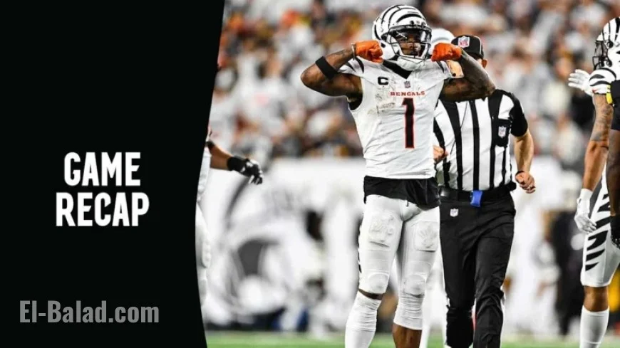 Bengals Triumph Over Steelers 33-31 in Thrilling Thursday Night Football