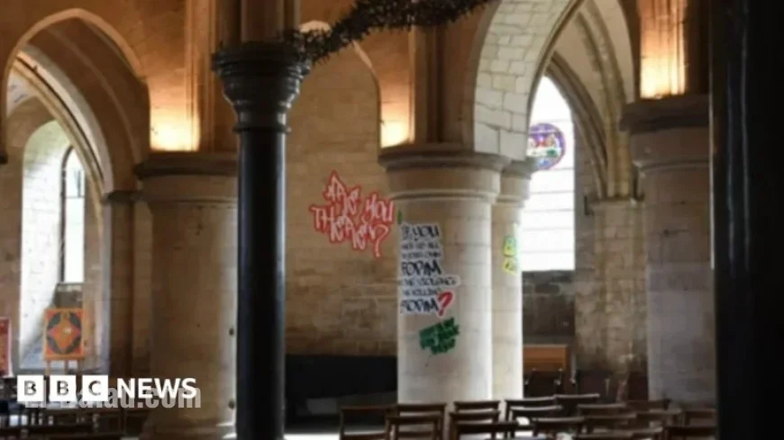 JD Vance’s Remarks Spotlight Canterbury Cathedral’s Graffiti Art