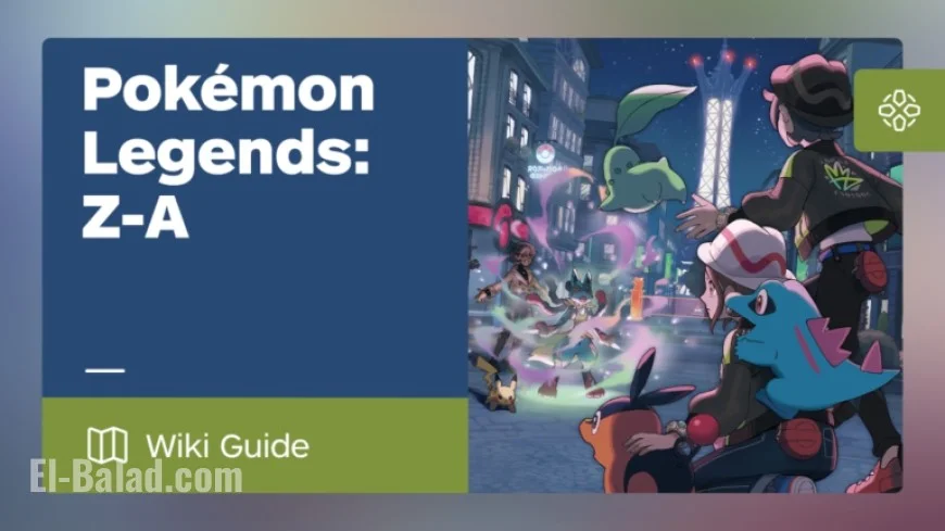 Interactive Map for Pokemon Legends Z-A: All Pokemon, Collectibles, and Locations