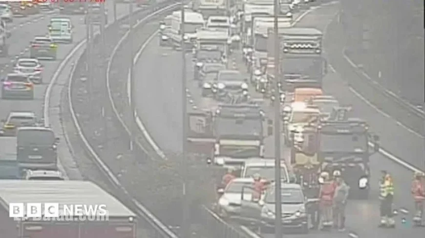 M6 Traffic Resumes After Four-Vehicle Collision in Wigan