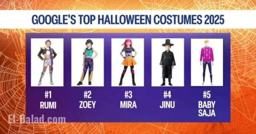 Google Unveils 2025’s Top 10 Trending Halloween Costumes