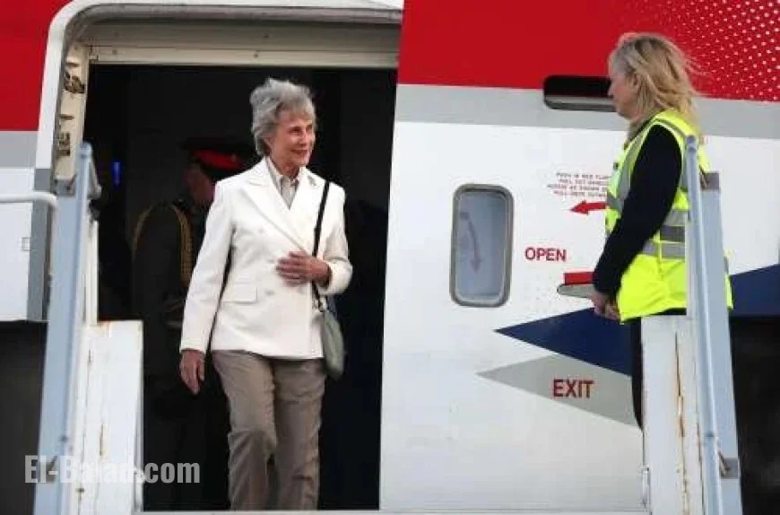 Duchess of Gloucester Arrives in Bermuda