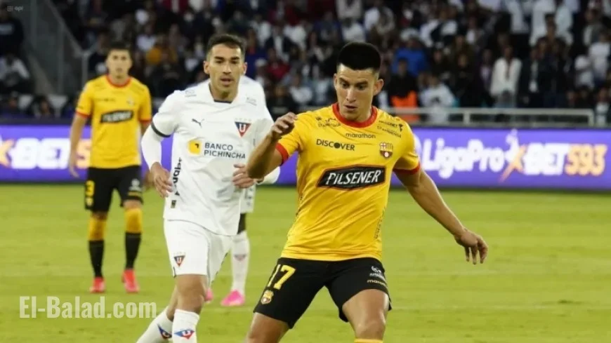 Barcelona Ends Liga de Quito’s Impressive Home Winning Streak