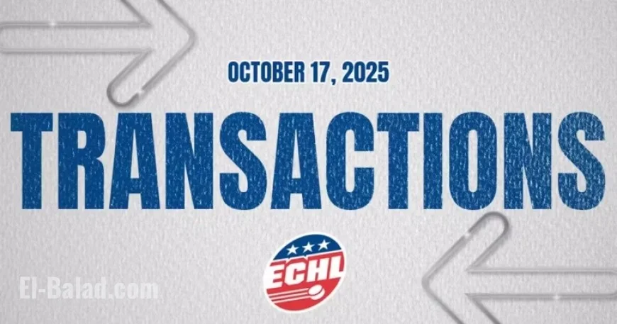 ECHL Announces Player Transactions for October 17