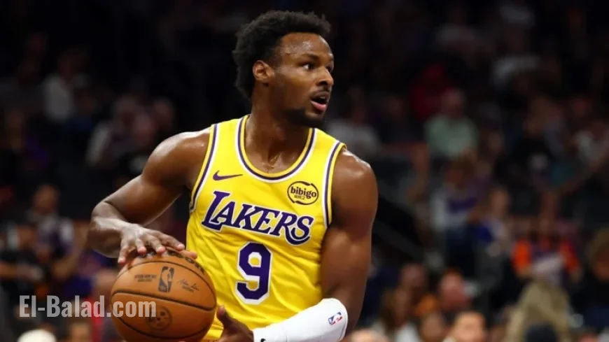 Bronny James Sidelined by Injury, Misses Lakers’ Preseason Finale