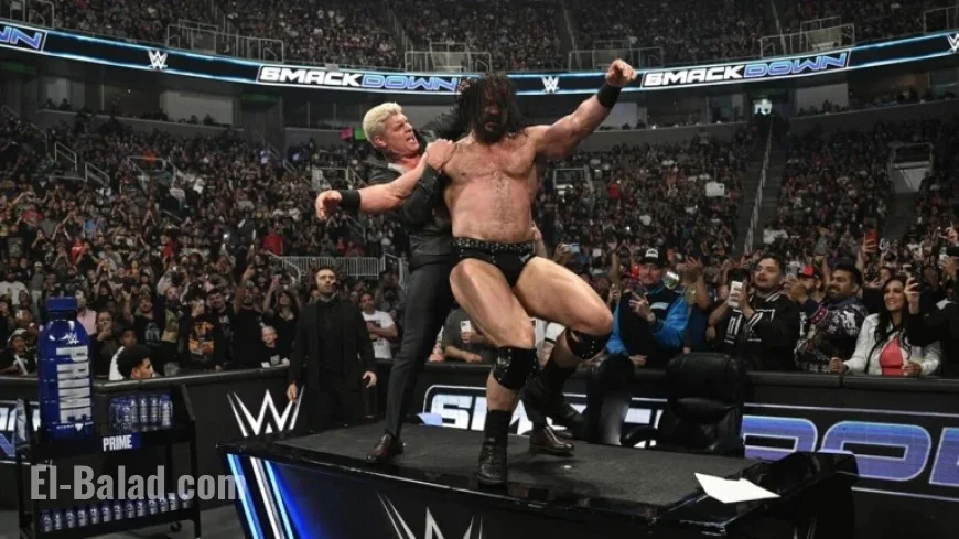 Cody Rhodes and Drew McIntyre Clash in Chaotic SmackDown Brawl