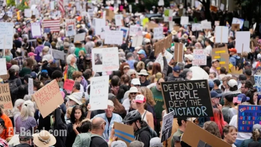 Nationwide ‘No Kings’ Protests Target Trump