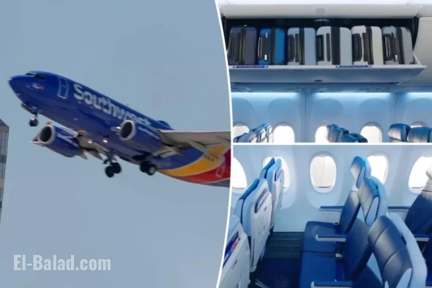 Southwest Unveils New Plane Cabins Featuring Spacious Seats and Extra Legroom