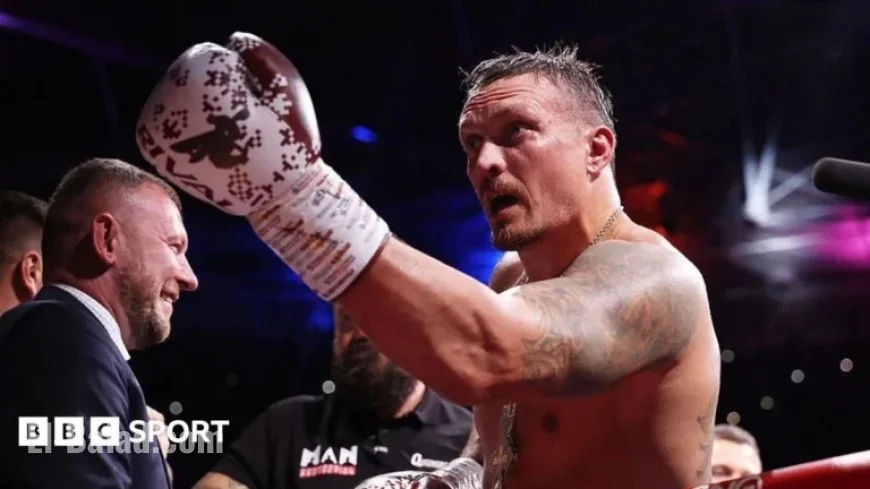 Usyk Dismisses Itauma Fight, Eyes 2026 Boxing Comeback