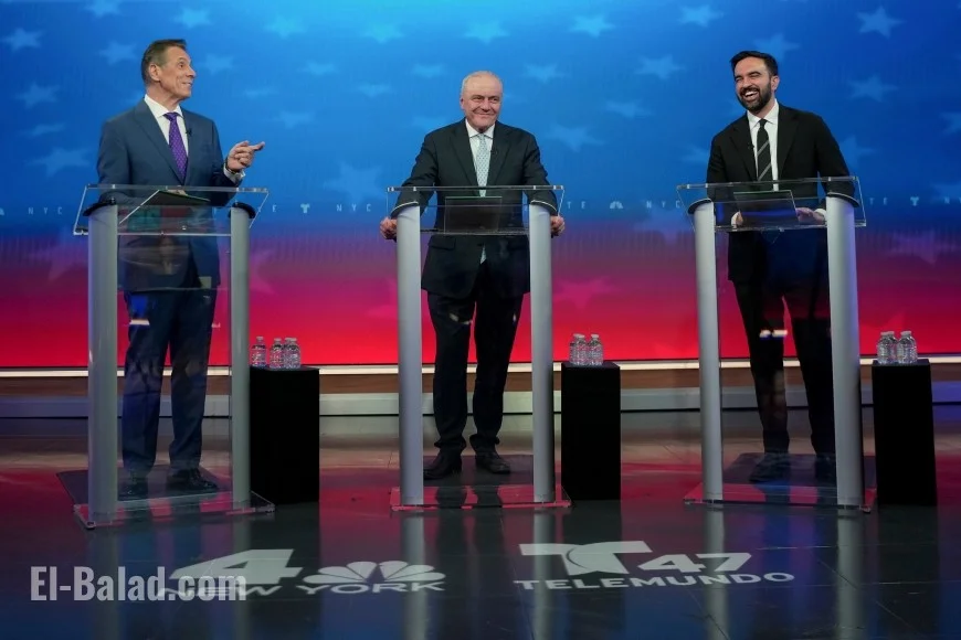 NYC mayoral debate: Mamdani, Cuomo, and Sliwa trade blows as frontrunner status hardens