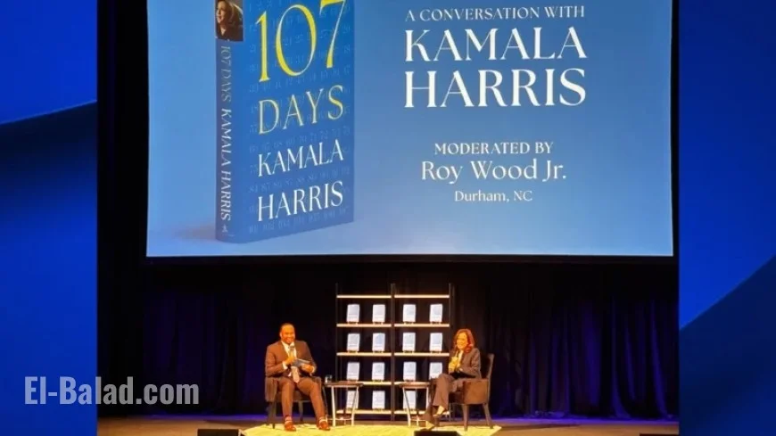 Kamala Harris Visits Durham to Discuss New Memoir ‘107 Days’