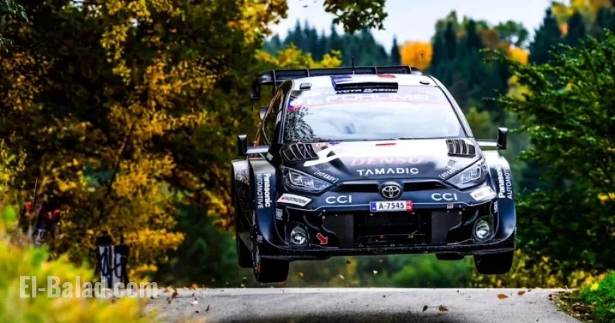Ogier Defeats Rovanperä in Intense Toyota Battle