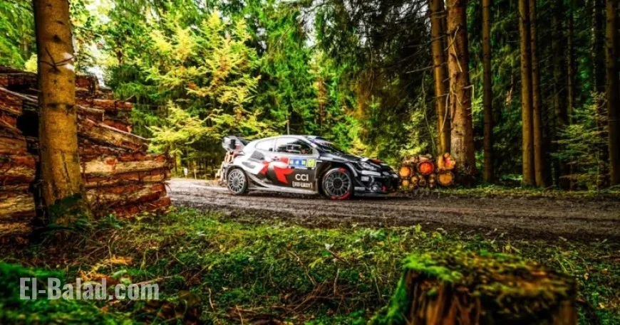 Rovanperä Takes Lead After Ogier’s Central Europe Crash