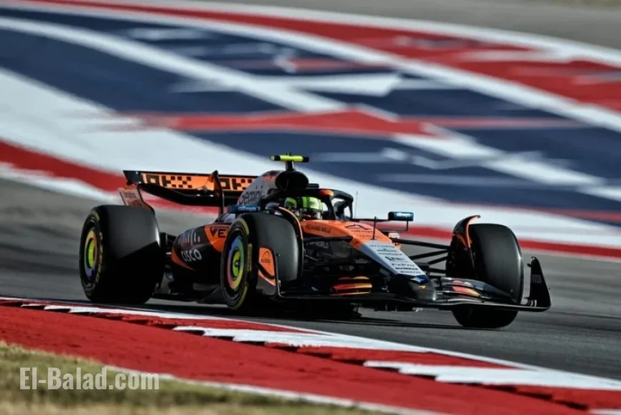 Lando Norris Faces Setback: McLaren’s Decisions Impact Austin Sprint Pole