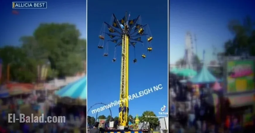 NC State Fair Ride Halts Mid-Air, Stranding Riders 100 Feet High