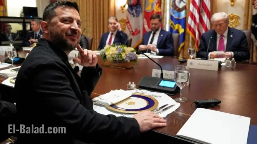 Trump Urges Ukraine and Russia to Halt and End War After Zelenskyy Meeting