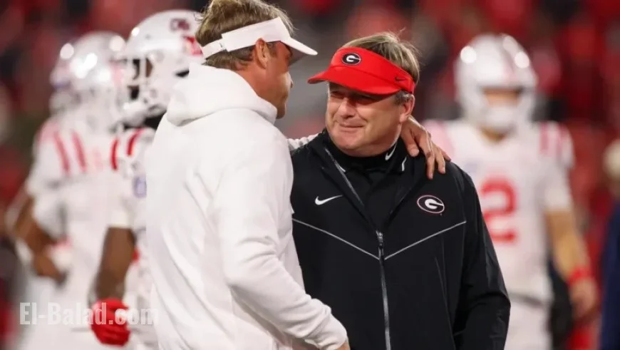 Georgia Coach Kirby Smart Responds to Lane Kiffin’s Weight Comment